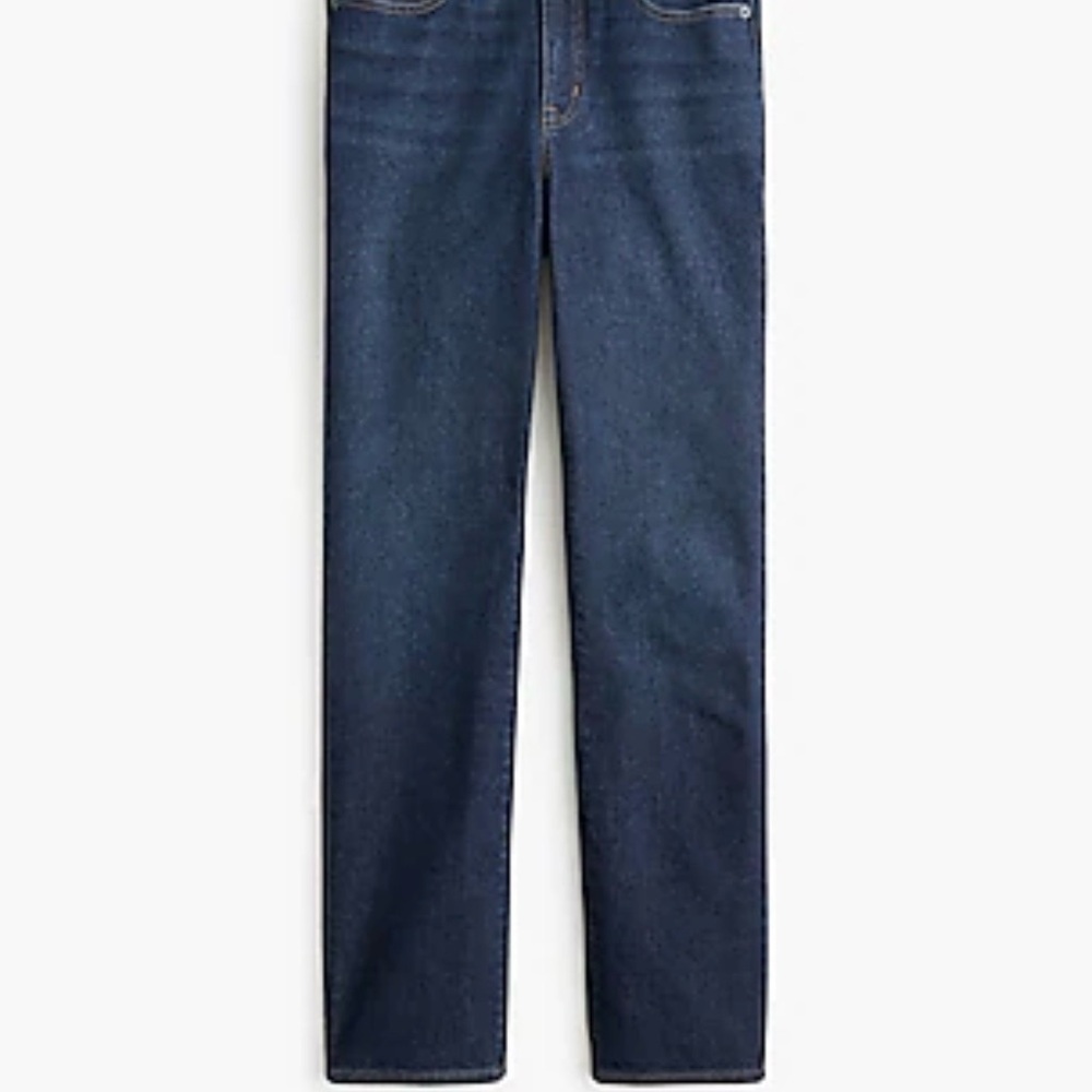 J. Crew Straight Fit Dark Blue Jeans
